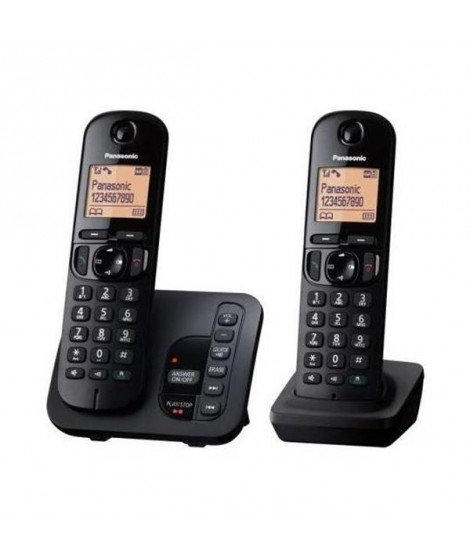PANASONIC - Téléphone résidentiel KXTGC222FRB