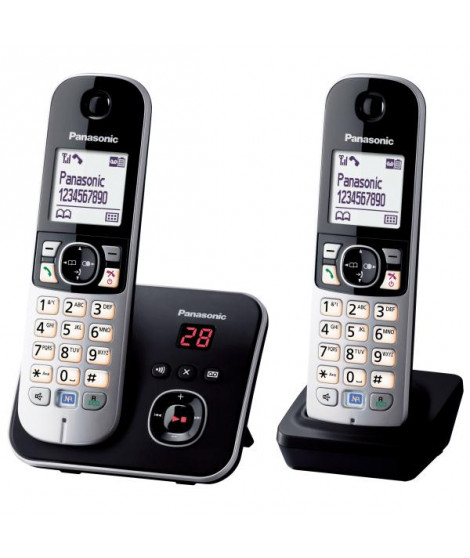 PANASONIC - Téléphone résidentiel KXTG6822