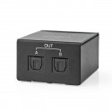 NEDIS - Répartiteur audio optique - ASPL2512BK
