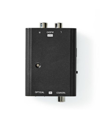 NEDIS - Convertisseur audio ACON2509BK