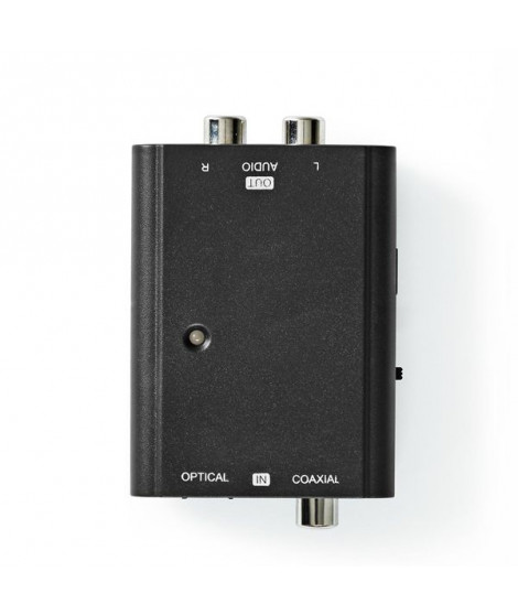 NEDIS - Convertisseur audio ACON2509BK
