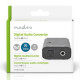 NEDIS - Convertisseur audio ACON2506BK