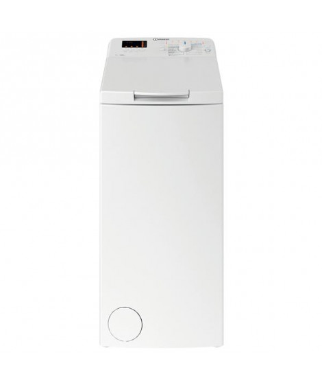 INDESIT - Lave-linge top BTWS72200FR/N