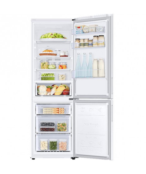 SAMSUNG - Réfrigérateur combiné RB33B610EWW