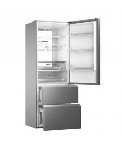 HAIER - Réfrigérateur multiportes HTW7720DNMP