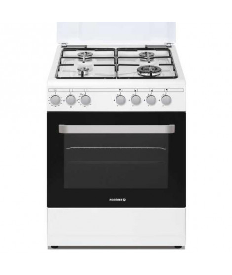 ROSIERES - Cuisinière gaz RGG663CSW/E