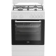 BEKO - Cuisinière mixte  FBS63121WD