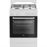 BEKO - Cuisinière mixte  FBS63121WD