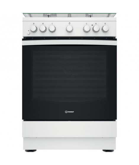 INDESIT - Cuisinière mixte IS67M5PCW/FR/1