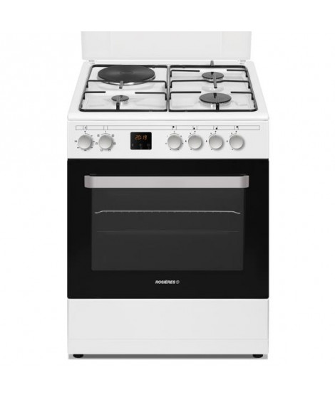 ROSIERES - Cuisinière mixte RGE660CMW/E