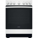 INDESIT - Cuisinière vitrocéramique IS67V5PCW/E