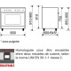 GLEM - Piano de cuisson gaz GE960CMIX2
