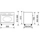 GLEM - Piano de cuisson mixte GU850CER