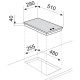 GLEM - Table de cuisson gaz GT32IX