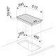 GLEM - Table de cuisson électrique GT320WH
