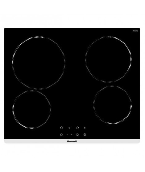 BRANDT - Table de cuisson vitrocéramique - BPV1641B