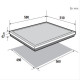 BRANDT - Table vitrocéramique BPV6420B