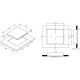 ROSIERES - Table vitrocéramique RH64DBCP/2