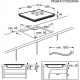 ELECTROLUX - Table induction EIV63343