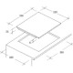ROSIERES - Table induction RCM633IS/G3