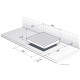 DE DIETRICH - Table de cuisson mixte induction DPI7602BM