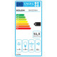 GLEM - Hotte visière GHC625WH