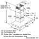 BOSCH - Hotte décorative murale DWB94BC50