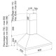 GLEM - Hotte décorative murale GHP645WH