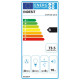 INDESIT - Hotte décorative murale IHVP83FLMK