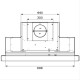 ROBLIN - Hotte décorative murale 5630306