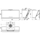 ROBLIN - Hotte décorative murale 5630337