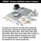 NOVY - Plafonnier avec moteur D6840