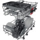 WHIRLPOOL - Lave-vaisselle Tout-intégrable WSIC3M27C