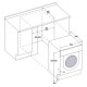 WHIRLPOOL - Lave-linge Tout-intégrable BIWMWG71483FRN