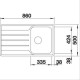 BLANCO - Evier 523030