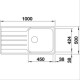 BLANCO - Evier 523034