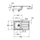 GROHE - Pack évier + mitigeur 31562SD1