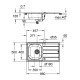 GROHE - Pack évier + mitigeur 31565SD1
