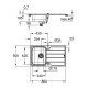 GROHE - Pack évier + mitigeur 31573SD1