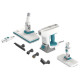 BLACK & DECKER - Balai vapeur filaire 1500 W - SteamSystem - BHSM15FX08QS