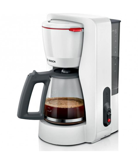 BOSCH - Cafetière filtre 10/15 tasses Blanc Mat - MyMoment - TKA2M111