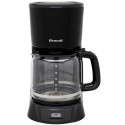 BRANDT - Cafetière filtre 18 tasses Noire - CAF1318
