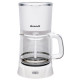 BRANDT - Cafetière filtre 18 tasses Blanc Silver - CAF1318S