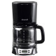 BRANDT - Cafetière filtre 18 tasses programmable Noire - CAF1318E