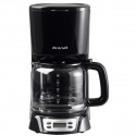 BRANDT - Cafetière filtre 18 tasses programmable Noire - CAF1318E