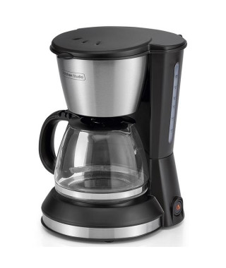 KITCHENCHEF - Cafetière filtre 6 tasses Noire & Inox - Kitchen Studio - KSMD230
