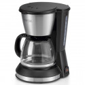 KITCHENCHEF - Cafetière filtre 6 tasses Noire & Inox - Kitchen Studio - KSMD230