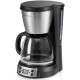 KITCHENCHEF - Cafetière filtre 12 t. programmable Noire Inox - Kitchen Studio - KSMD250T