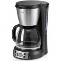 KITCHENCHEF - Cafetière filtre 12 t. programmable Noire Inox - Kitchen Studio - KSMD250T