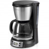 KITCHENCHEF - Cafetière filtre 12 t. programmable Noire Inox - Kitchen Studio - KSMD250T
